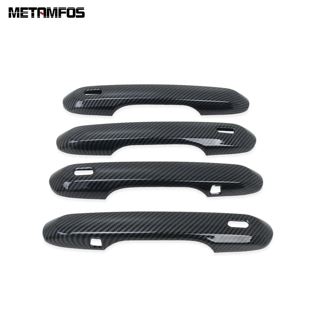 For Lexus NX 250 350 350H 450H 2024 2025 Carbon Fiber Side Door Handle Bowl Cover Trim Protection Cap Accessories