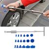 19Pcs/Set T-bar Pulling Car Dent Puller Paintless Dent Repair Tool Auto Body Part Tool