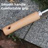 Heavy Duty Weed Puller Stainless Steel Garden Weeding Tool with 3 or 4 Teeth Uprooting Manual Weeder with Long Handle for Vegetable Garden Yard