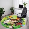 1pc Ben Tennyson Ben 10 Office Round Area Rug, Under Office Chairs Bedroom Living Room Home Decor A1022292