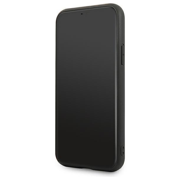 Hülle für iPhone 11 Pro Ferrari Hardcase Leder Rot