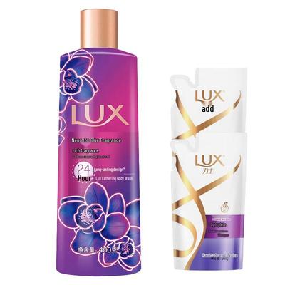 Nourishing Repair Neon Black Orchid Fragrance Body Wash & Shampoo Set
