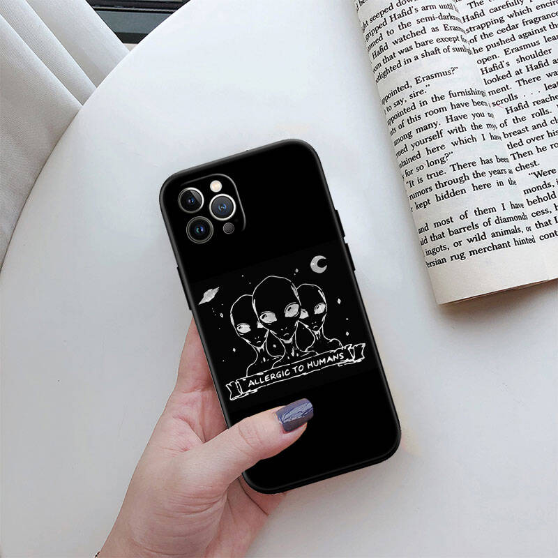 MH140 Space Alien UFO Phone Shell Case for Redmi Note 8 9 10 11 11S 10C 10X 10A 10T 9A 9C 9T 9S 8T Pro Max Plus Prime