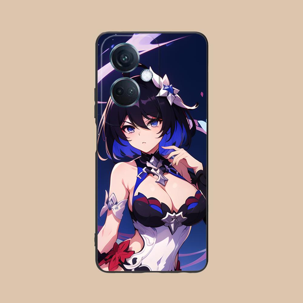 HSR Seele Matte TPU Mobile Phone Case for OPPO Find X9 X8 X7 X6 X5 X3 X2 Plus s Pro Ultra Lite Colorful Printing Cover