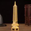 Thirteen-Layer Brass Wenchang Tower Desktop Ornament