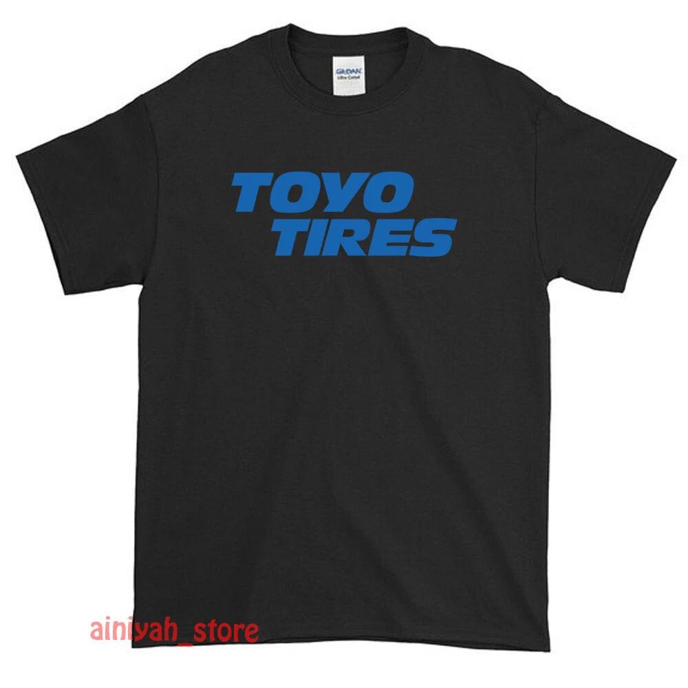 Nieuw Toyo Tires Logo Heren Grappig T-shirt USA Maat S-XXL
