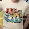 Reel Cool Dad Fun Fishing T-shirt | Novelty Tee
