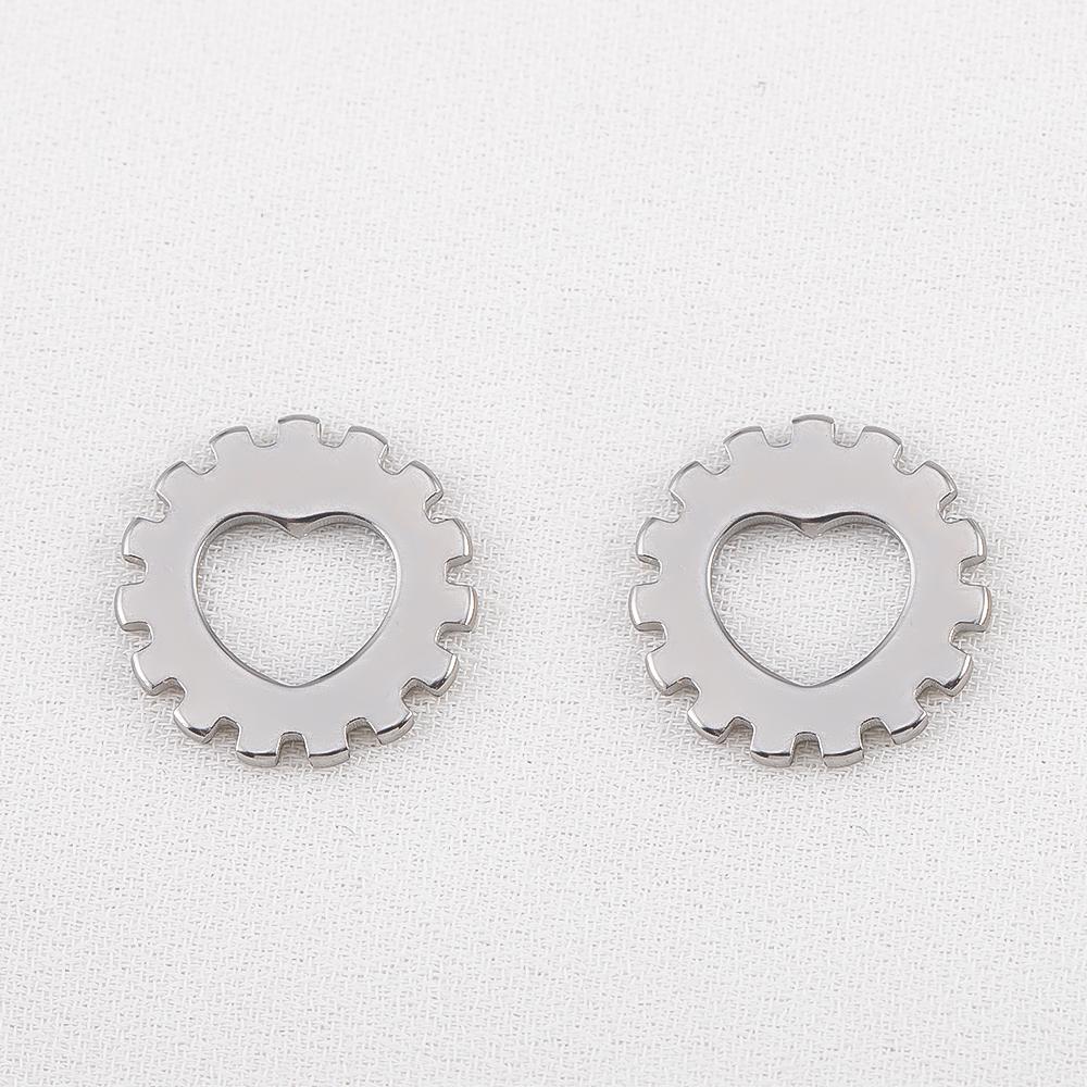 15 stk Rustfrit Stål Mekaniske Steampunk Tandhjul Ur Timeviser Vedhæng Halskæder Armbånd Charms DIY Smykkefremstilling Dekoration