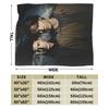 Supernatural Dean Winchester Flannel Blanket Autumn Warm Soft Bedding Throws Bedroom Novelty Bedspread Sofa Bed Cover