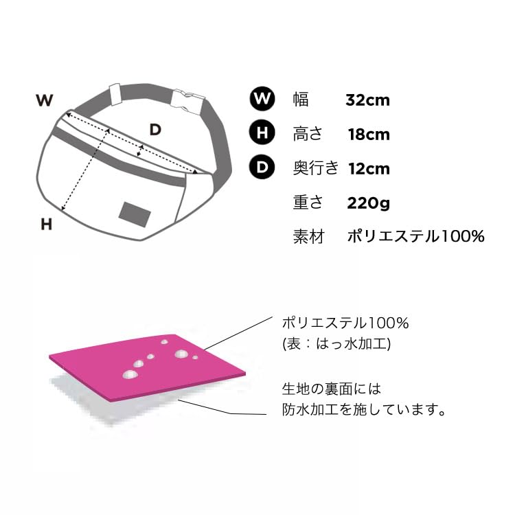KiU Waterproof Body Bag WATERPROOF BODY BAG wpc Large Capacity Water Repellent Multiple Storage Lots of Storage Waterproof Zipper Waist Bag Shoulder