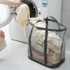 Large Capacity Dirty Clothes Basket Mesh Storage Basket Quality Foldable Laundry Basket for Hone