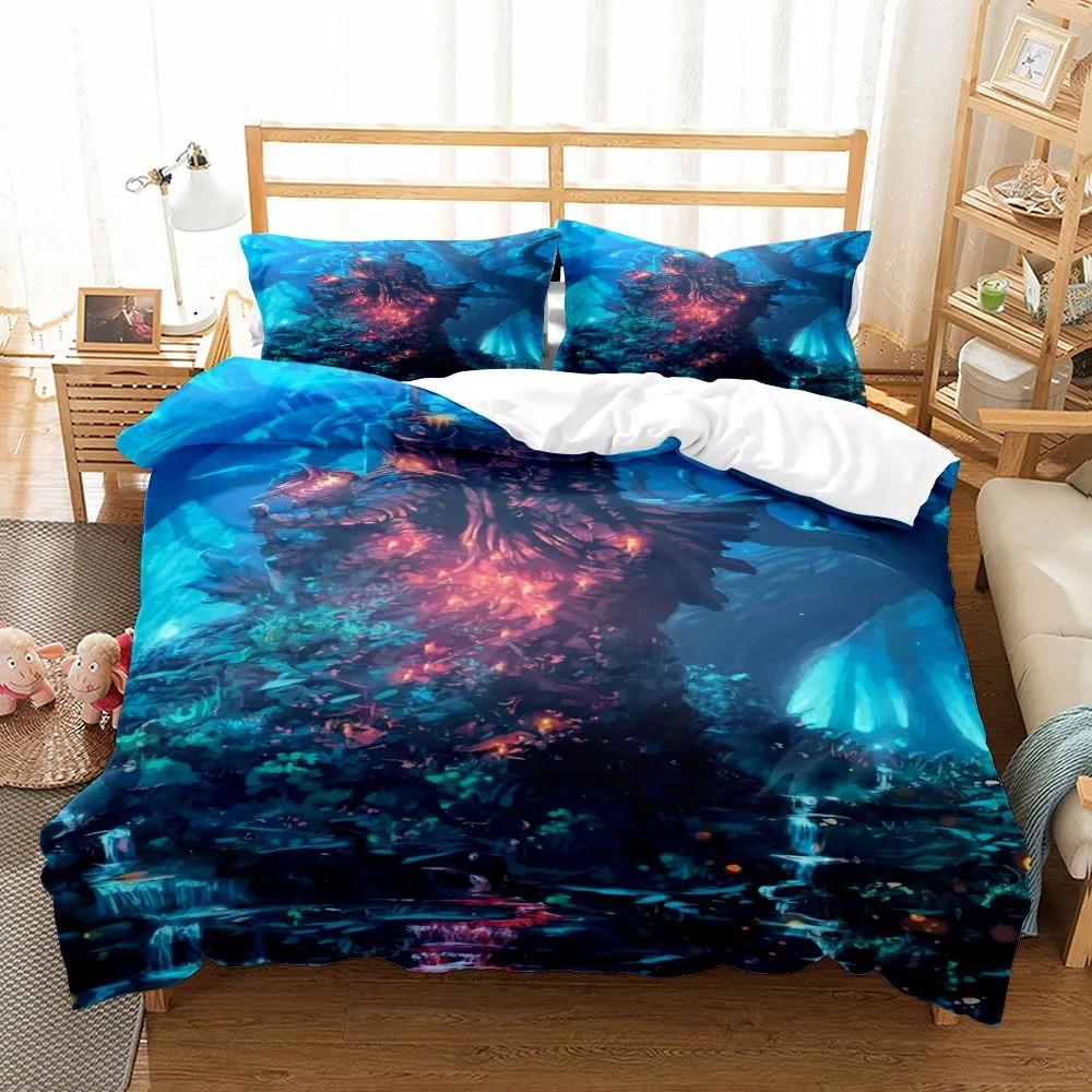 Berserk Anime Duvet Cover Set Without Sheet King Queen Double Full Twin Single Size Bed Linen Set