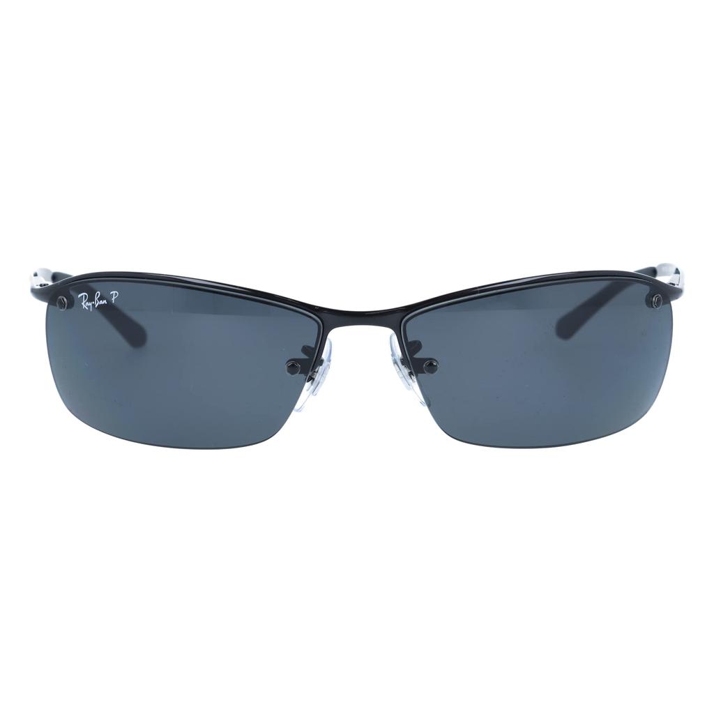 Polarized Sunglasses RB3183 63 63 Size Square Unisex [Ray-Ban] 002/81 Men's Women's [Used]