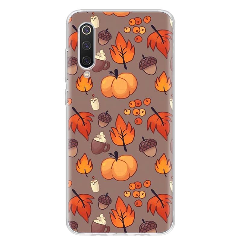 Höstpumpor glad höst Telefonfodral Cover för Xiaomi Redmi Note 15 14 13 12 11 Pro Plus 14S 12S 11S 11T 11E 10S 10 Anpassad F