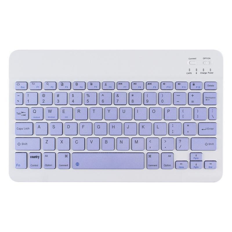 Ultra-thin Bluetooth Smart Keyboard for Apple, Huawei, Xiaomi Devices - Compatible with Mobile Phones and Tablets.