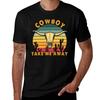 Cowboy Take Me Away Country Western T-Shirt T Shirts for Man Pack Cotton Funny T Shirts Cotton T Shirts for Man Cotton T-Shirt