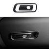 For Cadillac CT5 - Black Titanium Co-Pilot Storage Box Handle Cover Trim