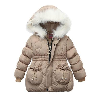 Mädchen Winterjacke Kinder Wintermantel Warme Kleidung Kinder Dicker Baumwollmantel