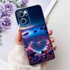 For Oppo Reno7 5G Casing Cute Cat Flower Painted Cover Soft Fundas Phone Case For Oppo Find X5 FindX5 Lite Reno 7 5G Back Cover