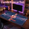 Sydney Roosters Customized Name Text Mouse Pad, Large Desk Mouse Mat Personalized Home Office Present