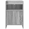 Nightstand Gray Sonoma 40 x 36 x 60 cm Engineered Wood