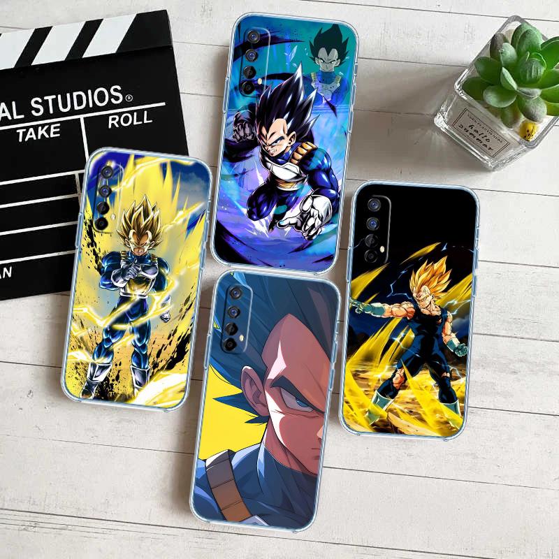 Dragon Ball Vegeta Transparent Phone Case for Motorola Moto Edge 20 30 40 50 S30 Fusion Ultra Pro Neo Lite + G200 G23