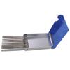 Stainless Bridge Saddle Grooves Sanding Files Kits Guitar Repair Tool Guitar Nut Slotting Files Saw Rods Slot Filing Set