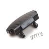 EGE515 Loquet de réparation de bouton de loquet de clip de console centrale d'accoudoir Noir 3B0868445 pour VW Seat Skoda