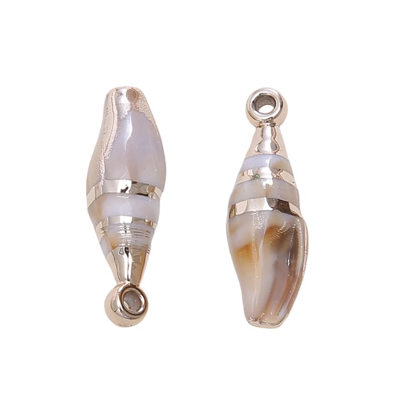 Acrylic Imitation Shell Pendants DIY Bracelet Necklace Earrings Jewelry Accessories