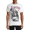 Joker Pin Sketch Mens White Shirt New S,M, XL