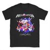 Men T-Shirts Heavy Metal Helloween Band Funny Cotton Tees Short Sleeve German Power Rock T Shirts Round Neck Clothes Summer
