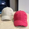 New Baseball Cap for Women and Men, Suitable for Spring and Autumn, with a Large Head Circumference, Wide Brim, Vintage Distressed Look, and Small