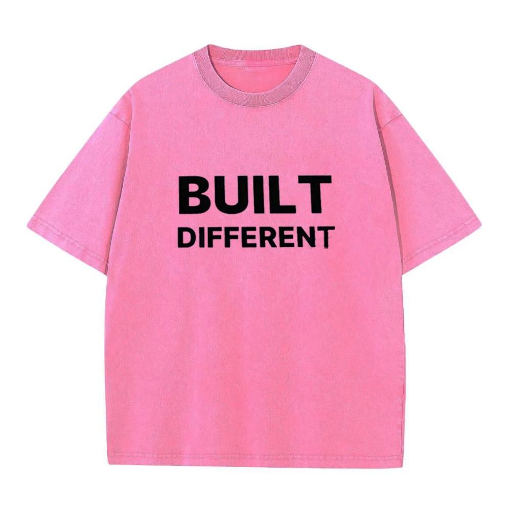 Men's Graphic T-Shirt Streetwear Fashion Cotton Tee Short Sleeve Round Neck Oversized Fit Vintage Print Youth Casual Tops
