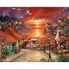 5D DIY Diamond Painting Riverside House Embroidery Cross Stitch Rhinestone Mosaic Home Decor