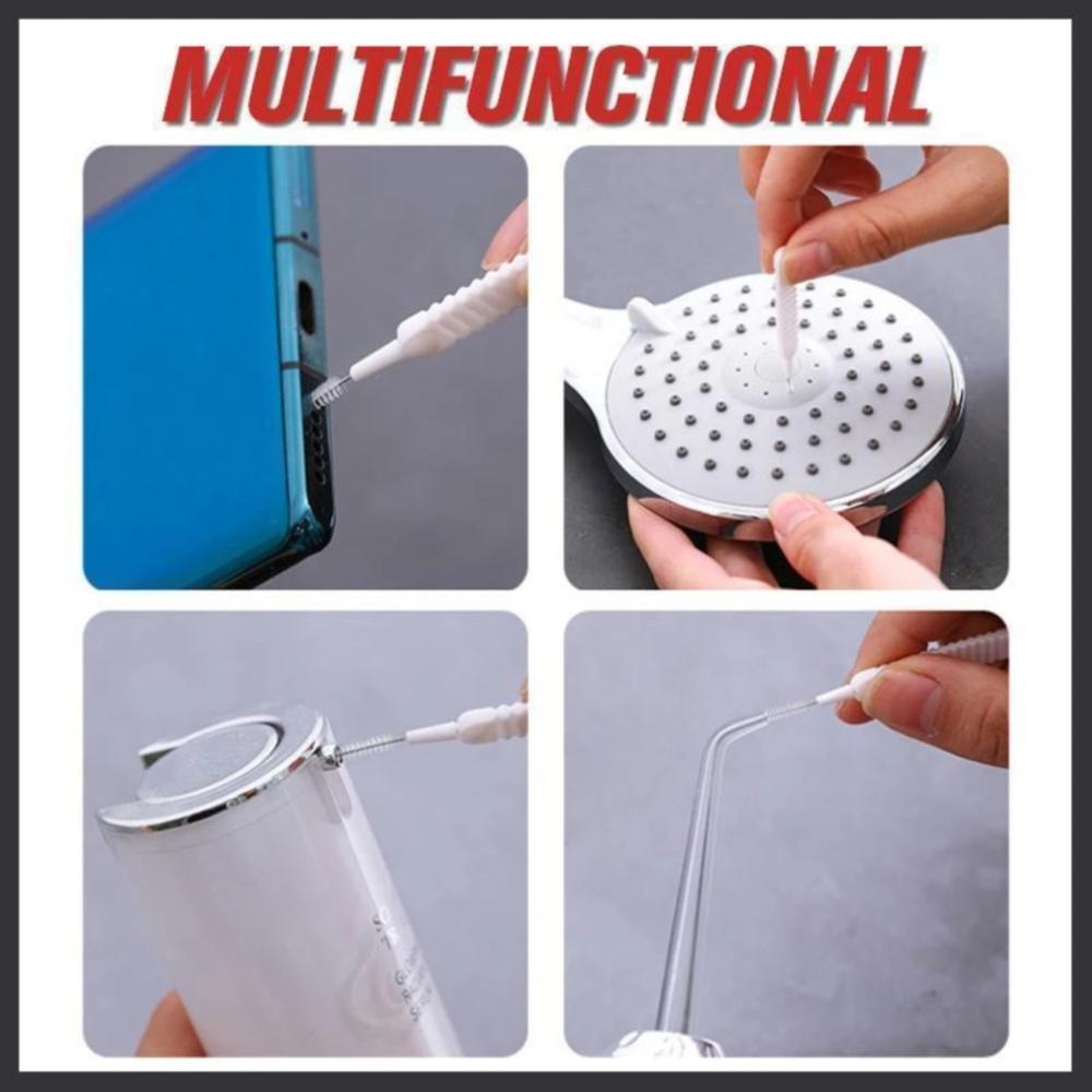 Shower Head Cleaning Brush Bathroom Nozzle Spout Washing Anti Clogging Mini Brush Pore Phone Hole  Brush Cleaner Spin Scrubber