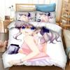 3D-Druck Anime Kawaii Girls Nao Tomori Bettwäsche-Set, Doppelbett, Twin, King-Size-Bettbezug, Bettdecke, Kissenbezug, Jungen, Mädchen, Erwachsene, Schlafzimmer
