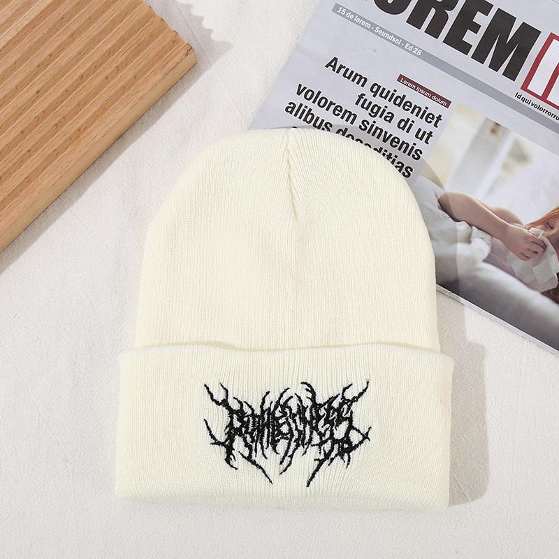 Pure Color Knit Cap With No Brim For Cold Weather Casual Wear