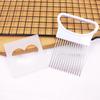 1 Pcs Stainless Steel Fruit Gadget Handy Stainless Steel Onion Holder Potato Safety Cooking Tools Slicer Cutting Aid