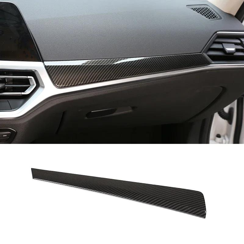 For BMW 3 Series G20 -2024 ABS Carbon Fiber Car Dashboard Console Gear Shift Panel Cover Trim Stickers Car Accessories