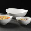ZISIZ White Porcelain Soup Plate