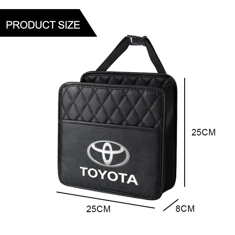 Car Multi-function Storage Bag Automobile Seat Back Storage Pocket For Toyota Corolla Avensis Yaris Rav4 Hilux Auris Camry Prius