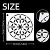 36/56Pcs Creative Mandala Dot Painting Templates Hollow Reusable Dot Painting Stencils Small Size DIY Mandala Stencils