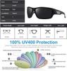 Polarized Sunglasses Sports Sunglasses Unisex for Fishing TR90 Frame UV400 Cut [PUKCLAR] Men's Driving, Cycling,
