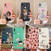 For Xiaomi Redmi 7 Phone Case Bear Cat Full Coverage High Quality Liquid Silicone Anti Drop Funda For Redmi7 Bumper Capa As Gift
