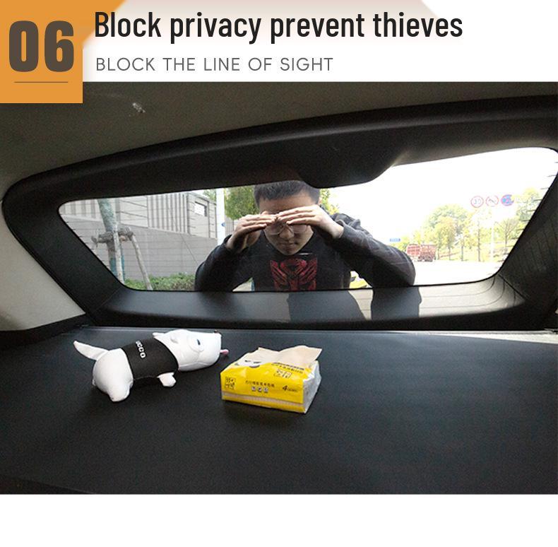 Toyota RAV4 XA60 Trunk Sunshade & Partition Board for Interior Modification