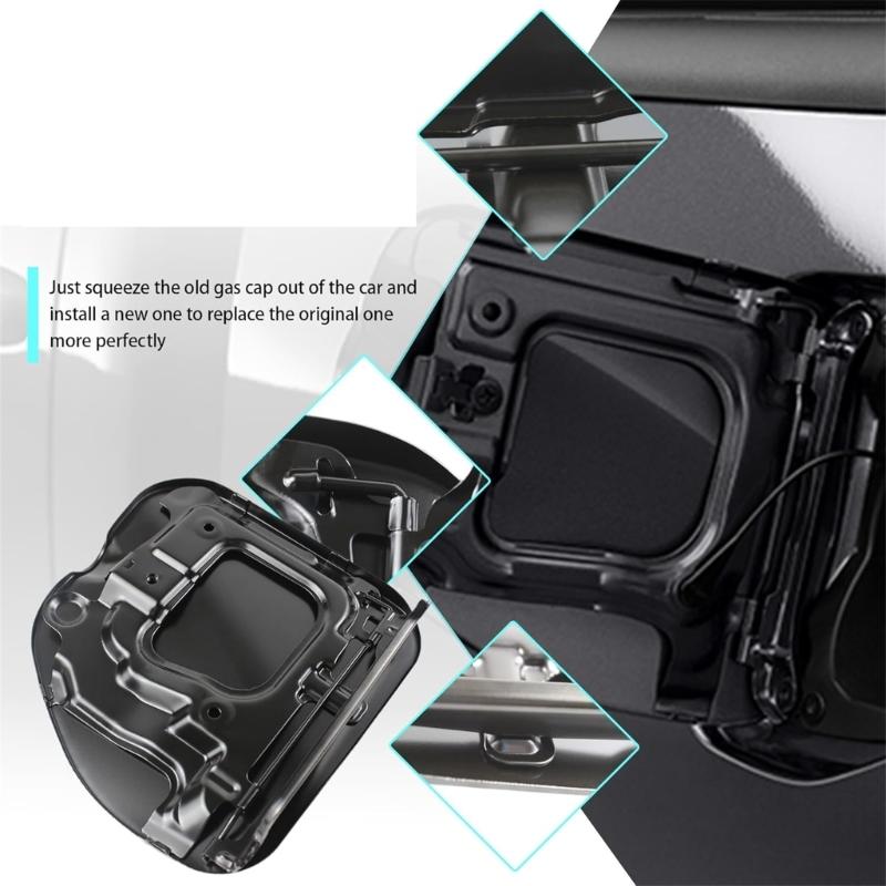 Automotive Maintenance Fuel Door Covers Leakproof Gas Filler Lid 77305-04904 Fit for DIYer Installation Car Repair Shops