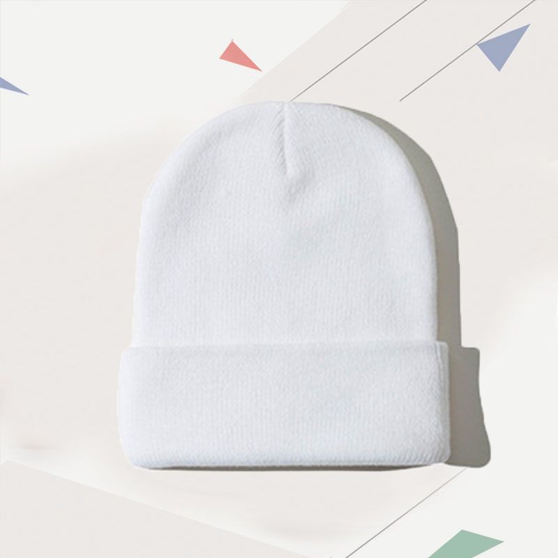 Custom Logo Winter Warm Beanie Personalized Embroidered Knitted Hat Team Stocking Skull Balaclava DIY