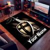 Custom Personalization Knights Templar Print Area Rug - Soft, Washable Non-Slip Indoor Mat,Living Room,Home&Office Decorative Rug