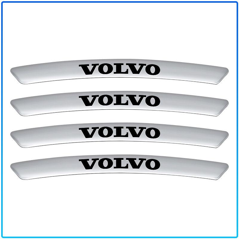 4Pcs Auto Wheel Hub Badge Tire Rim 3D Stickers Car Accessories For Volvo Rdesign XC90 S60 XC60 V70 S80 S40 V50 V40 V60 C30 S70