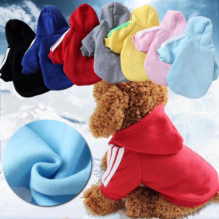 Hond Kleren Warme Hond Jumpsuit Kat Puppy Outdoor Sport Kleding Dikker Pet Hoodie Jas Outfit